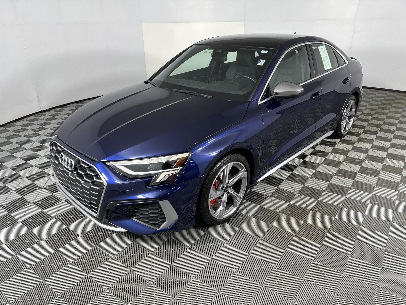 Used 2023 Navarra Blue Metallic Audi Premium Plus image 13