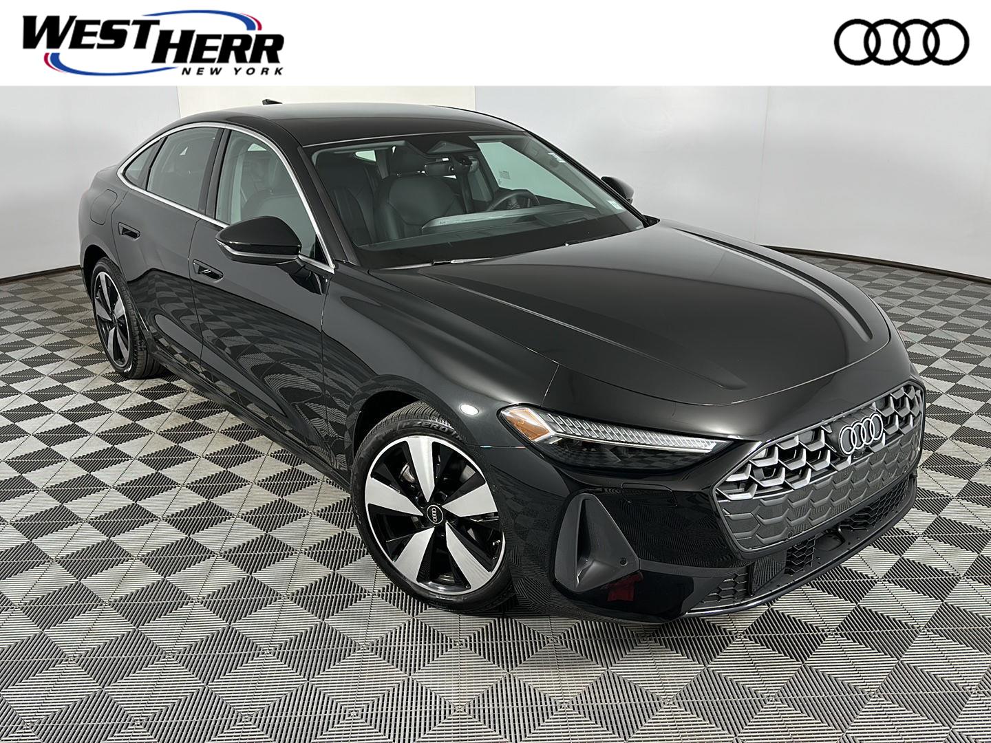 Mythos Black Metallic 2025 Audi A5 Sedan All-Wheel Drive Automatic