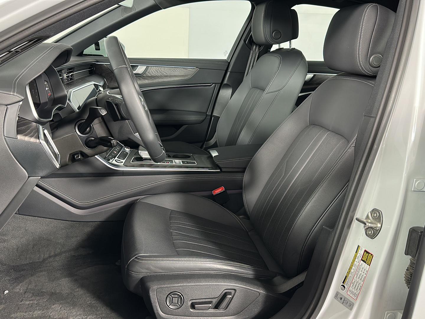 Used 2025 Glacier White Metallic Audi Premium Plus image 10