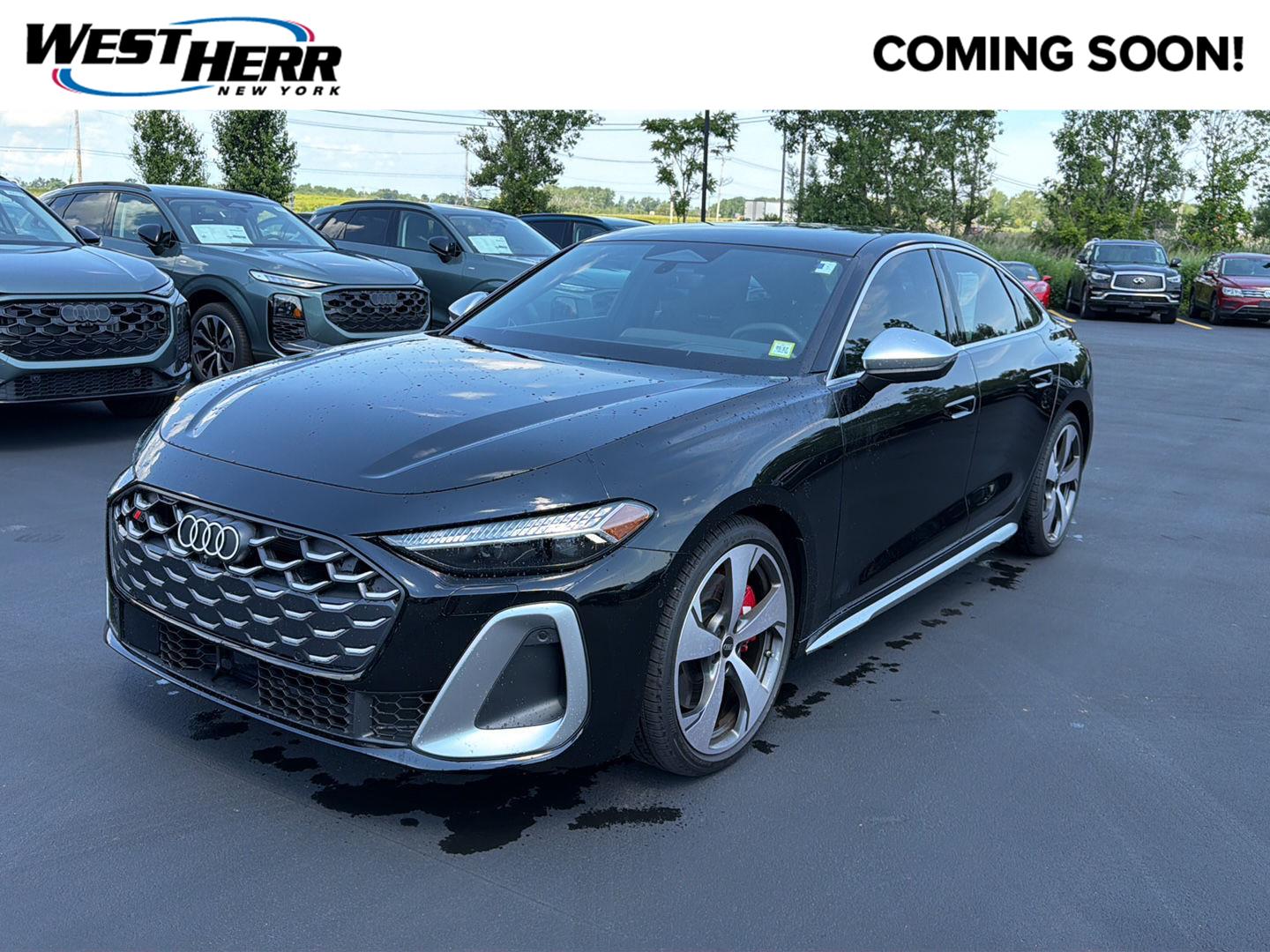 Mythos Black Metallic 2025 Audi S5 Sedan All-Wheel Drive Automatic