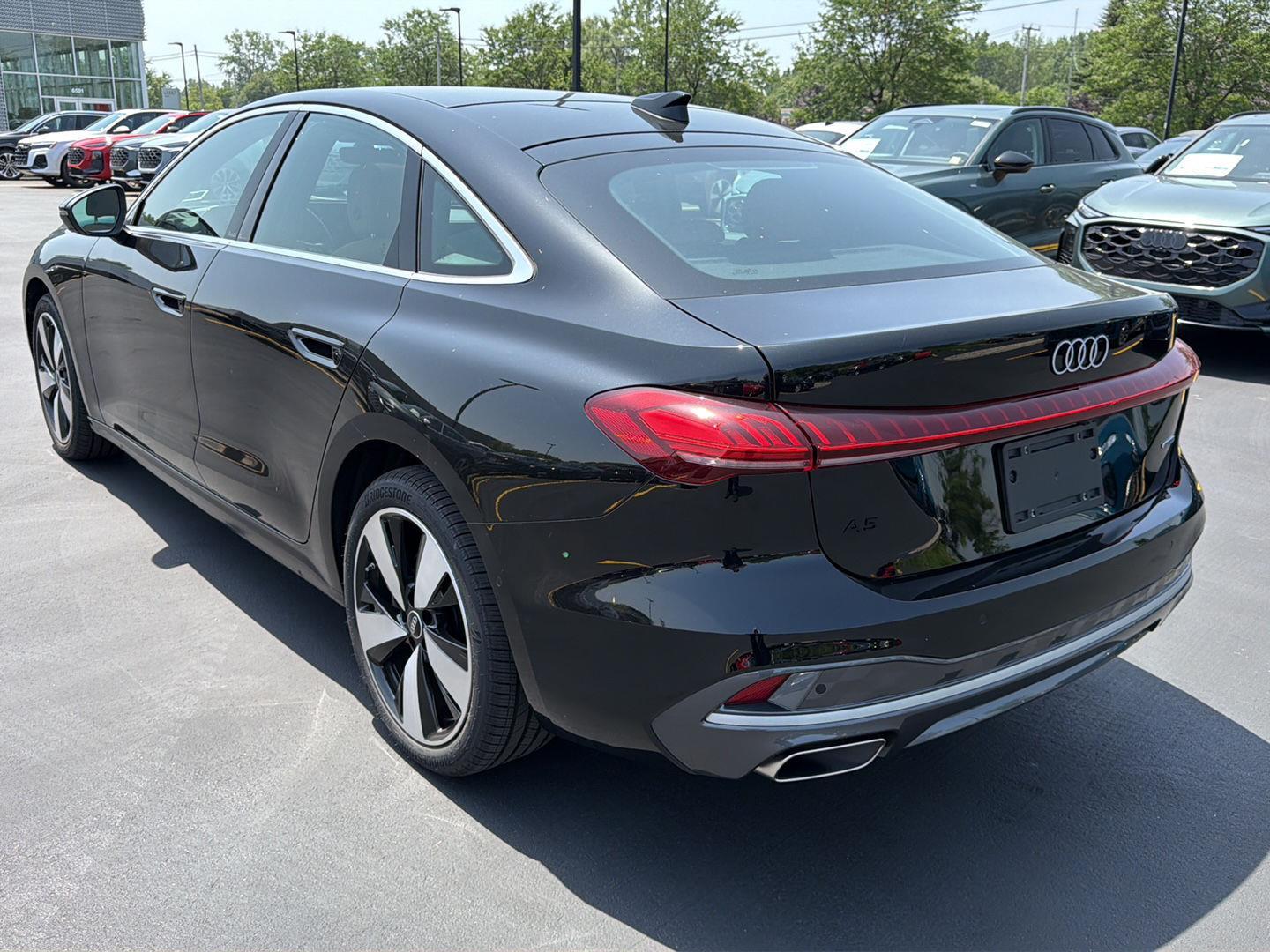 New 2025 Mythos Black Metallic Audi Premium Plus image 3