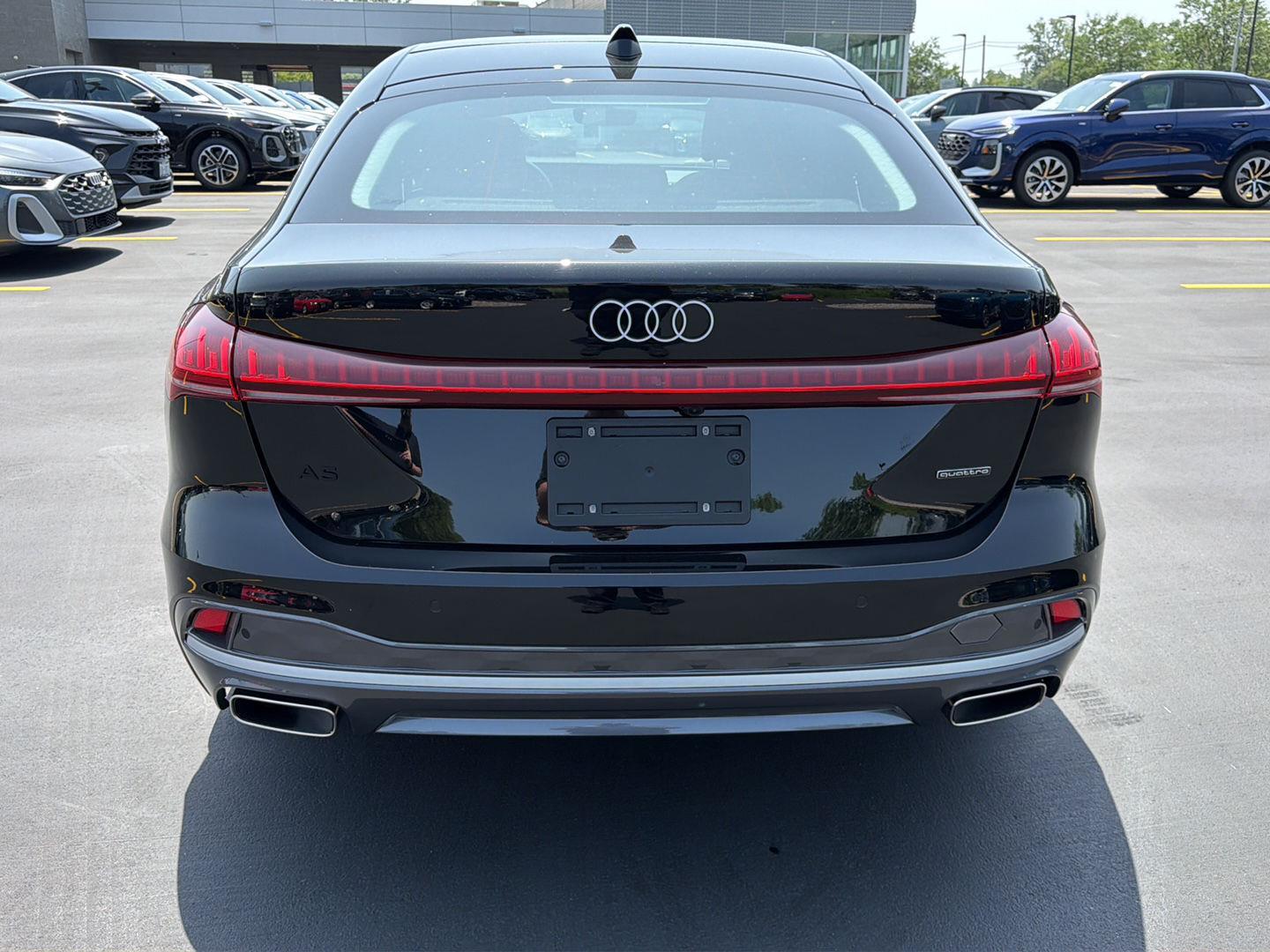 New 2025 Mythos Black Metallic Audi Premium Plus image 4