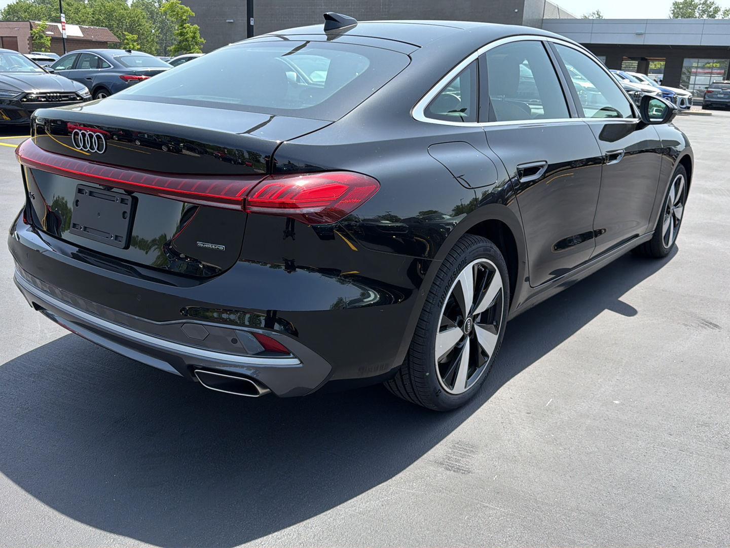 New 2025 Mythos Black Metallic Audi Premium Plus image 5