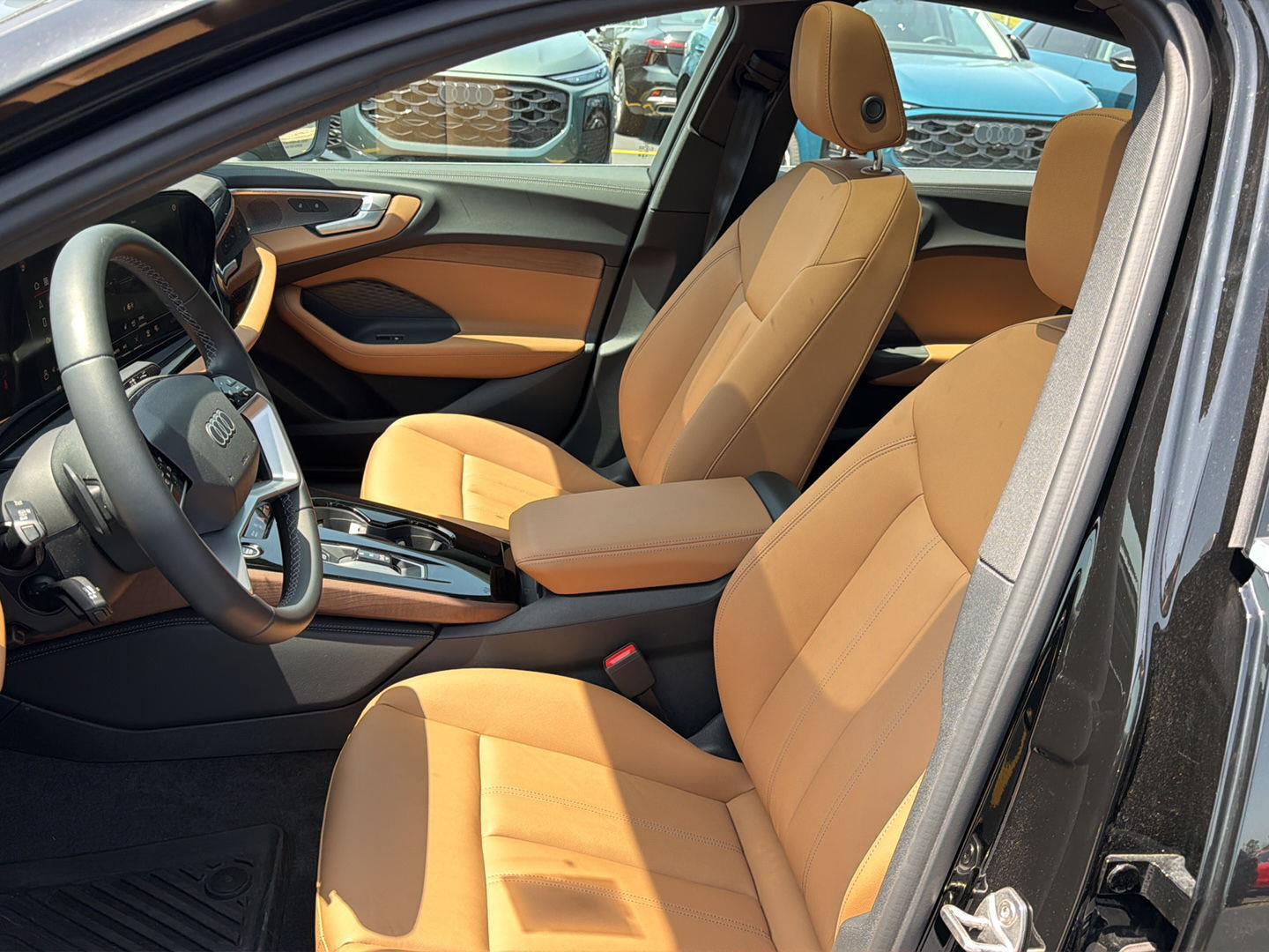 New 2025 Mythos Black Metallic Audi Premium Plus image 9