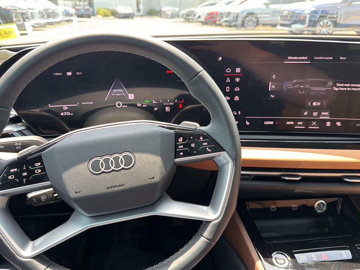 New 2025 Mythos Black Metallic Audi Premium Plus image 11