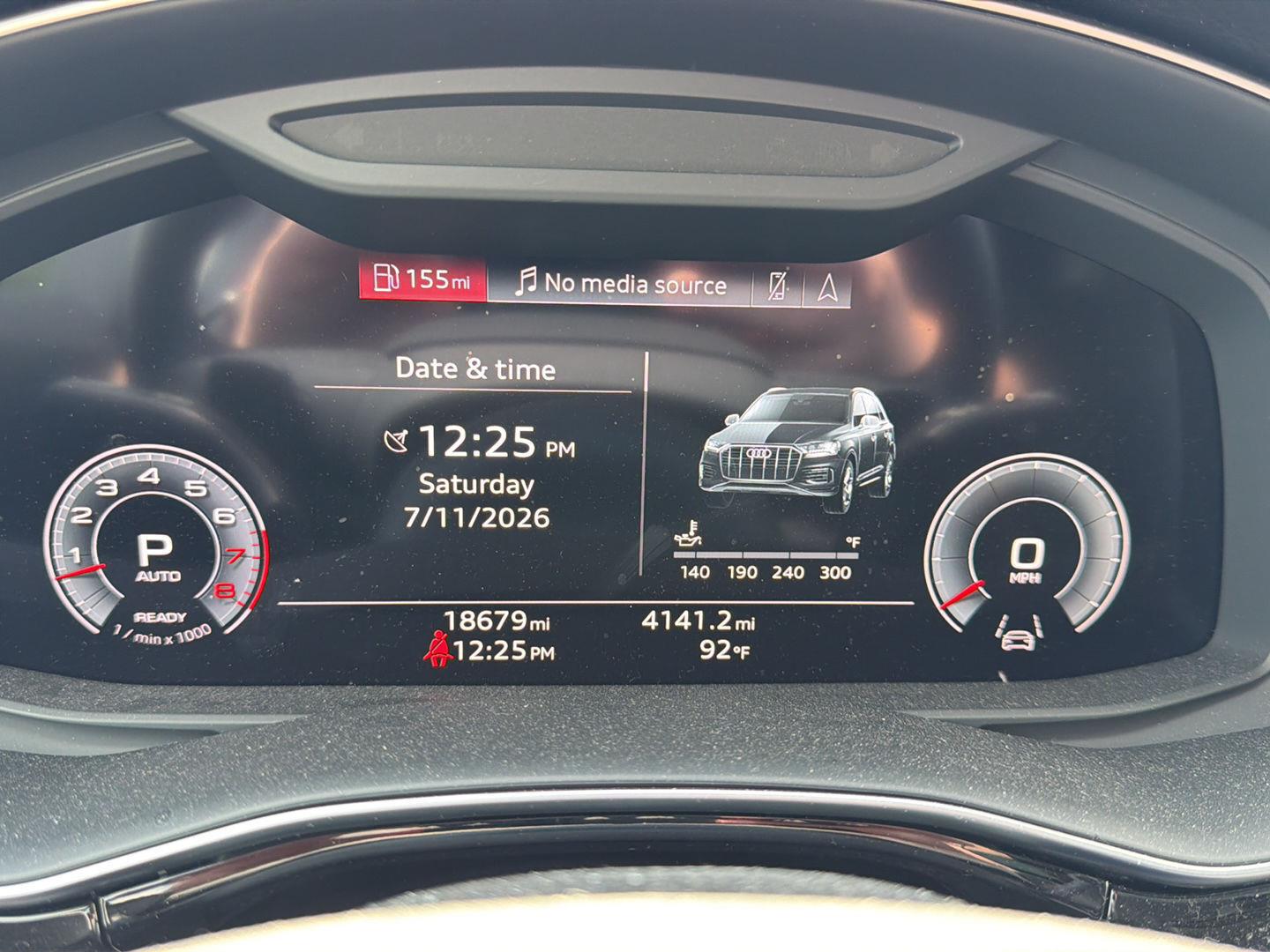 Used 2023 Mythos Black Metallic Audi Premium image 12