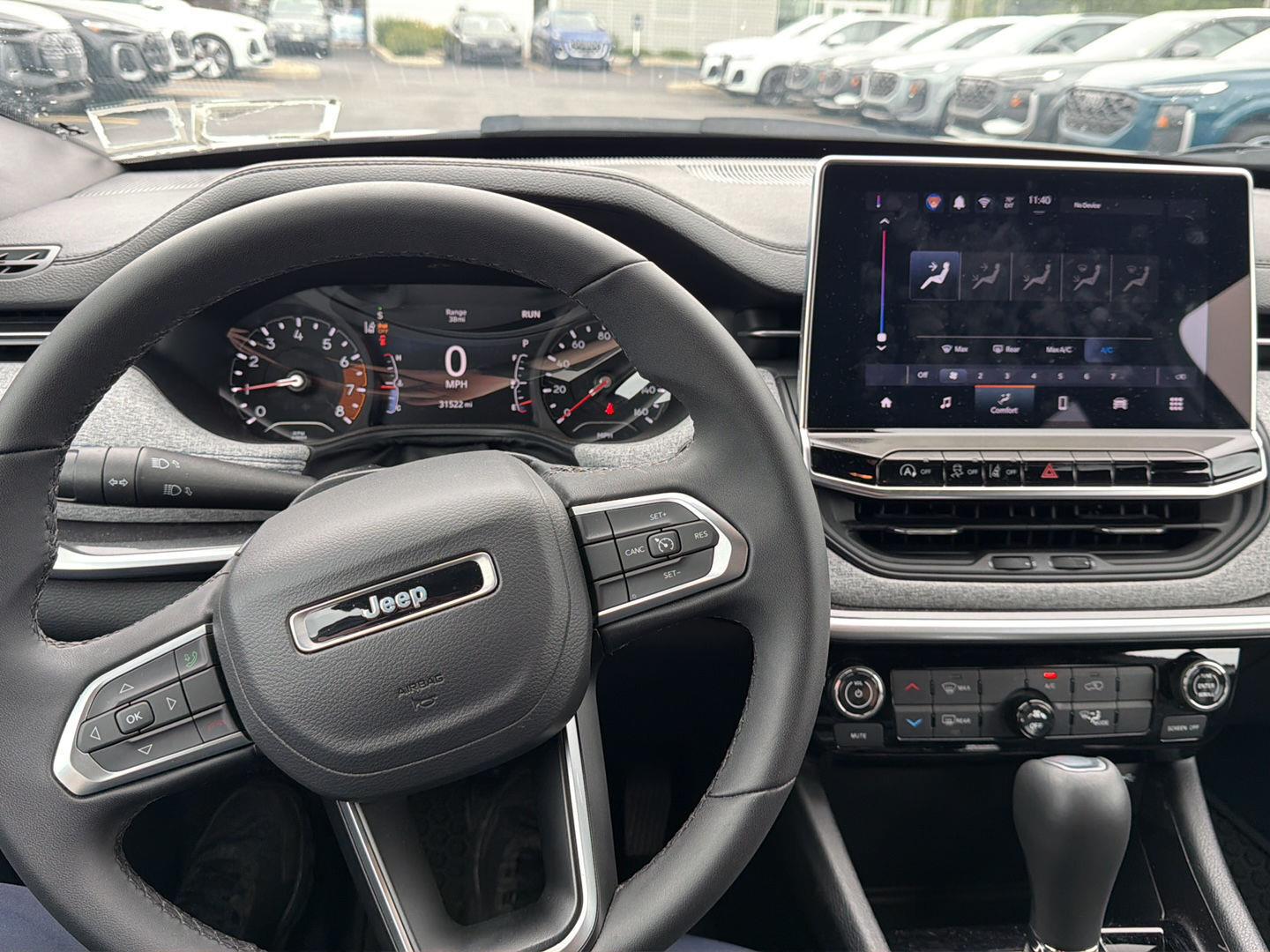 Used 2024 Bright White Clearcoat Jeep Latitude image 14