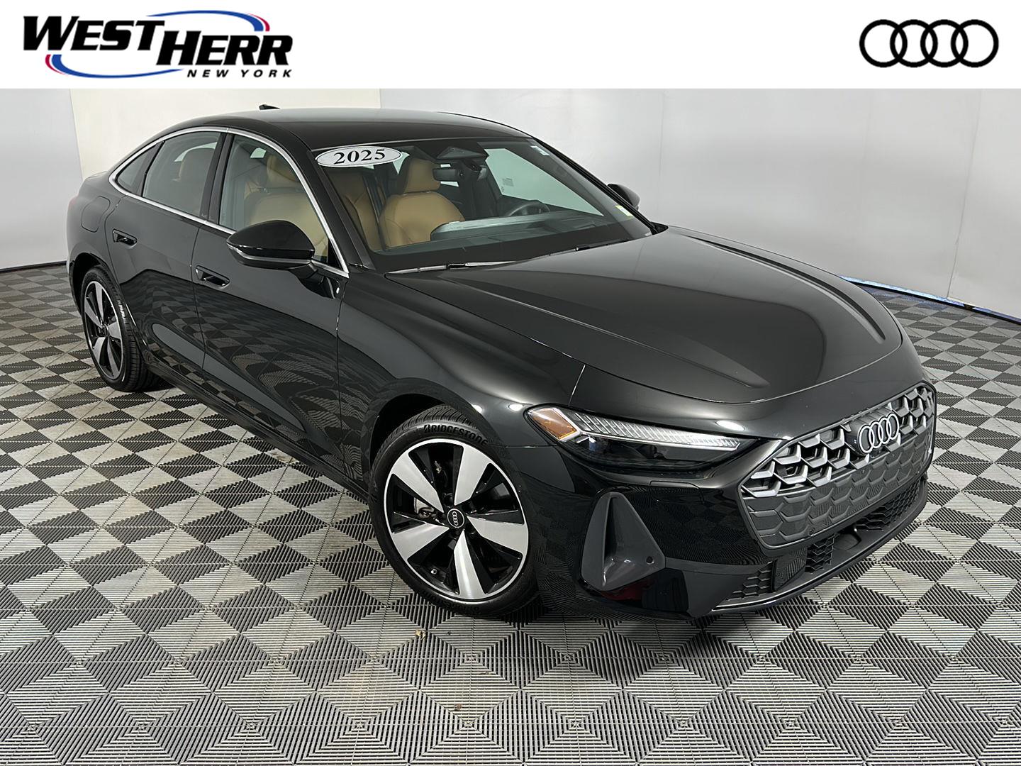 Mythos Black Metallic 2025 Audi A5 Sedan All-Wheel Drive Automatic