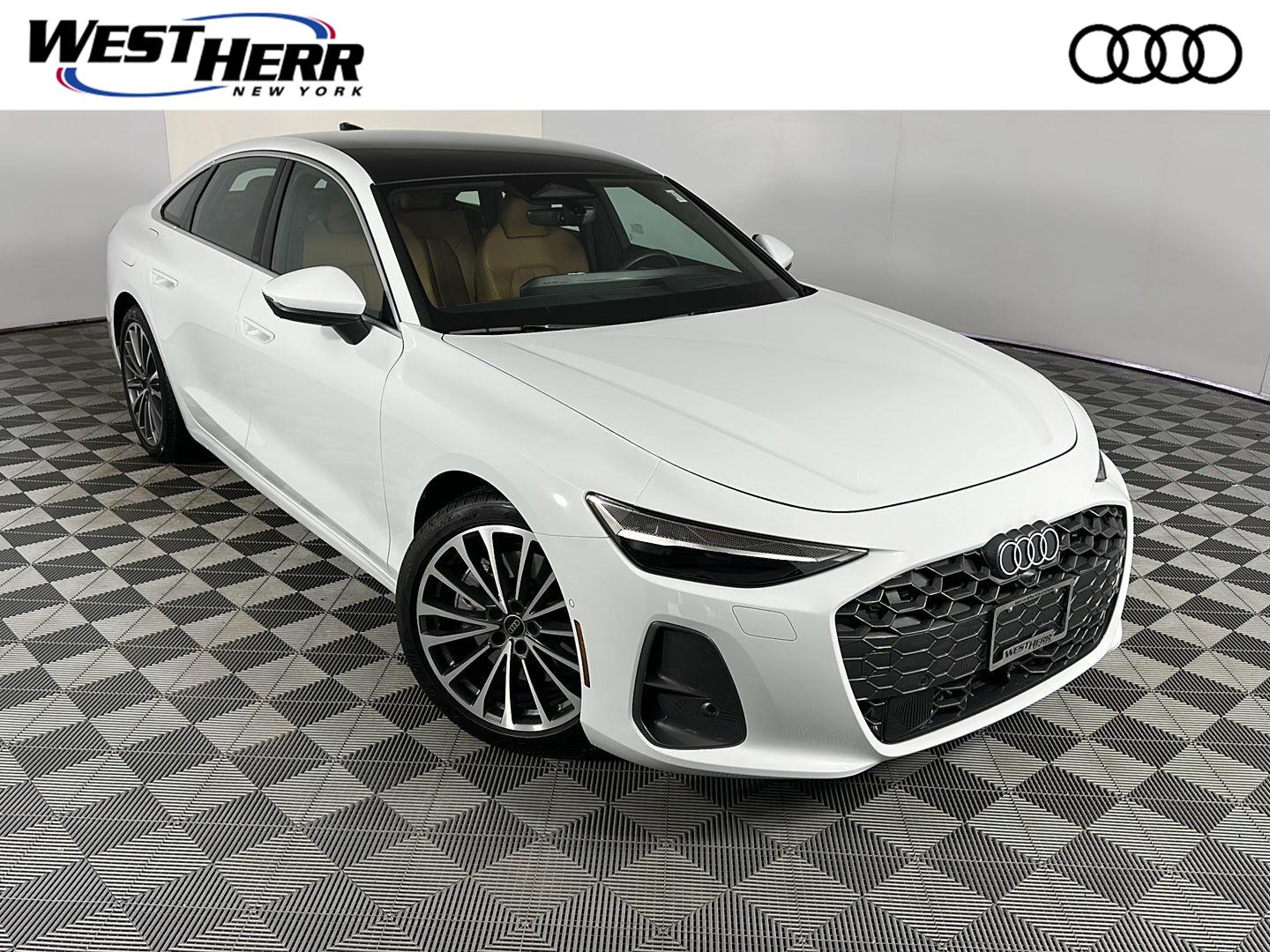 Glacier White Metallic 2026 Audi A6 Sedan All-Wheel Drive Automatic