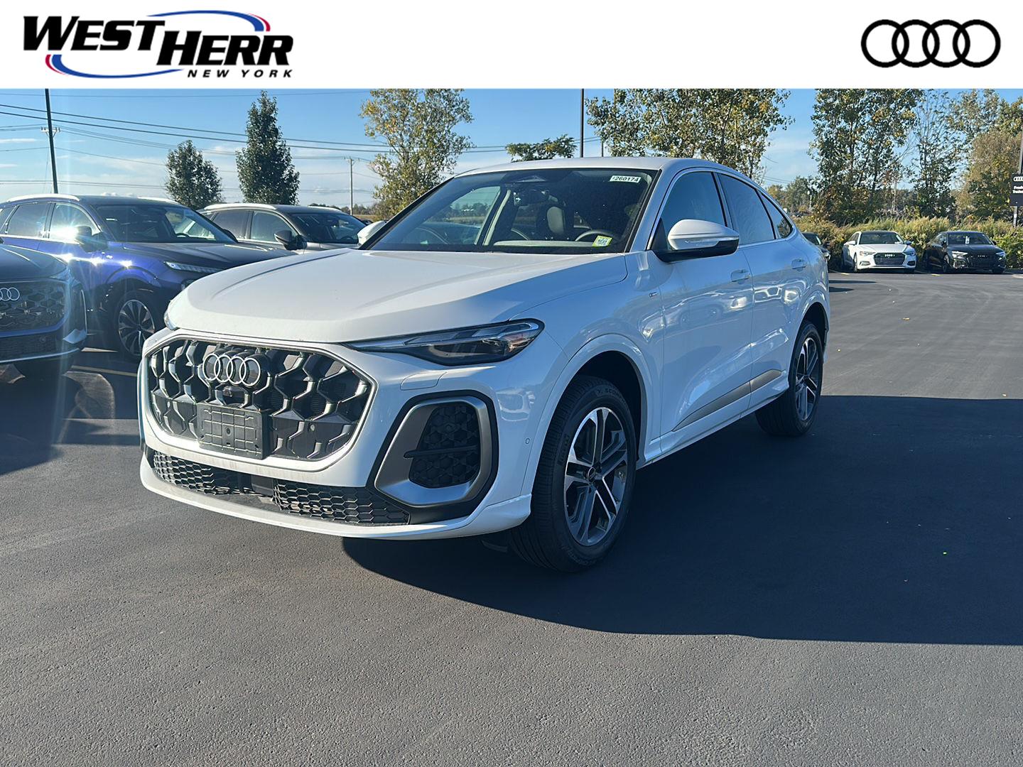Arkona White 2026 Audi Q5 Sportback Sedan All-Wheel Drive Automatic