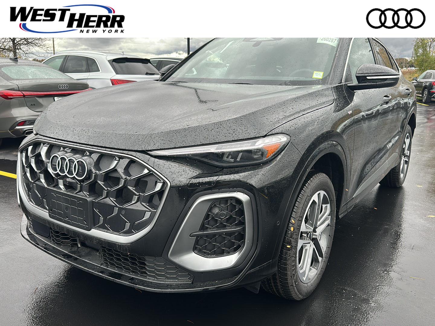 Mythos Black Metallic 2026 Audi Q5 Sportback Sedan All-Wheel Drive Automatic