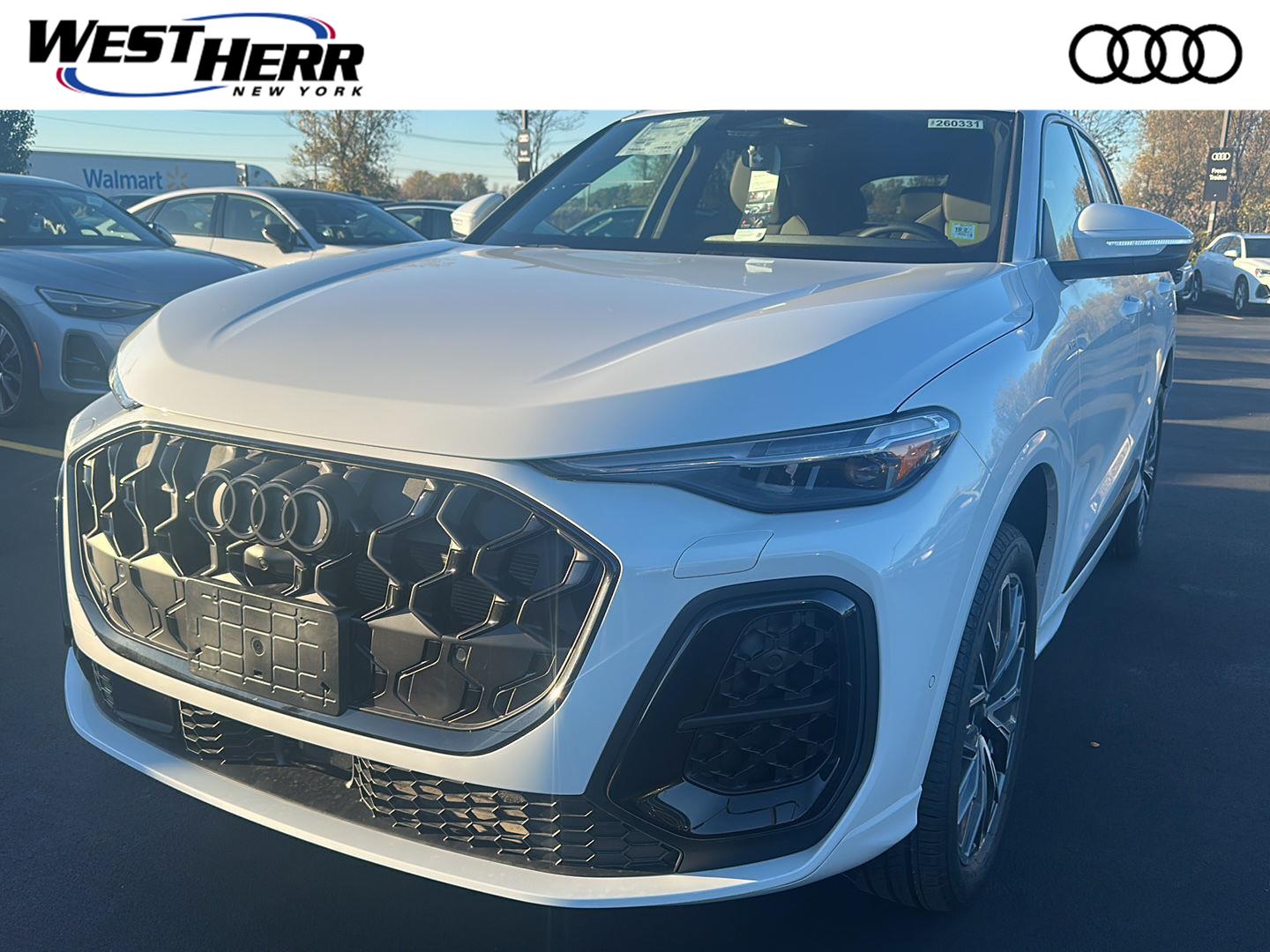Glacier White Metallic 2026 Audi Q5 SUV / Crossover All-Wheel Drive Automatic