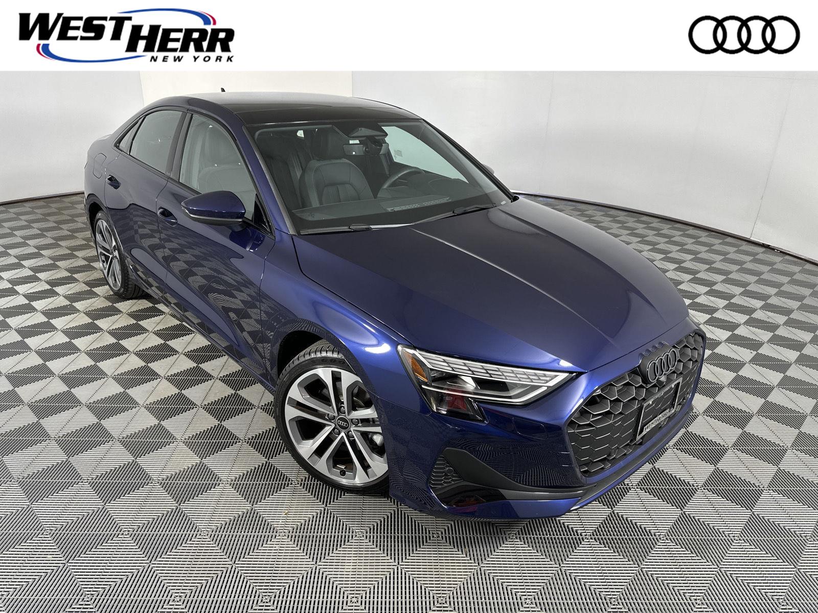 Navarra Blue Metallic 2026 Audi A3 Sedan All-Wheel Drive Automatic