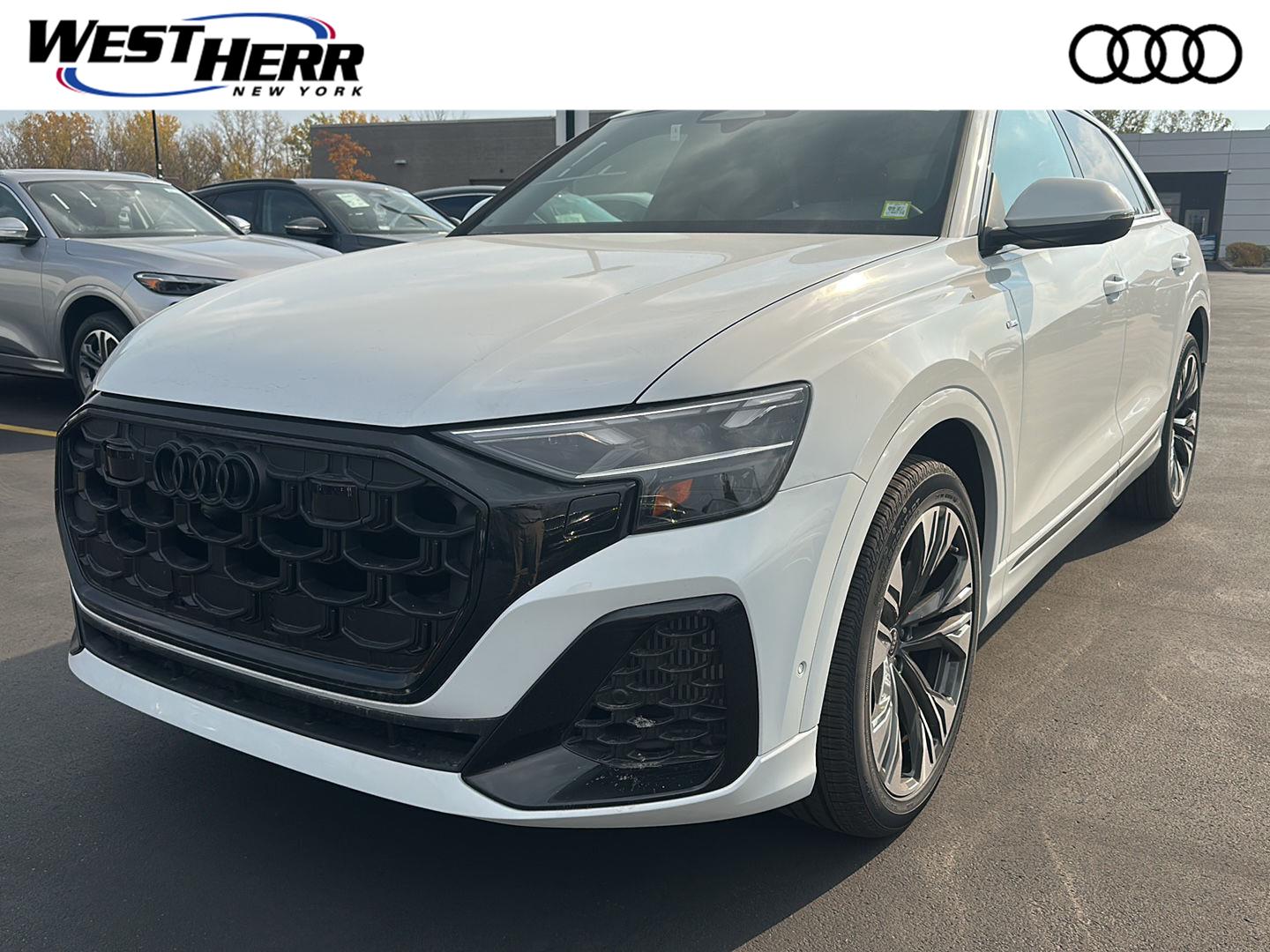 Glacier White Metallic 2027 Audi Q8 SUV / Crossover All-Wheel Drive Automatic
