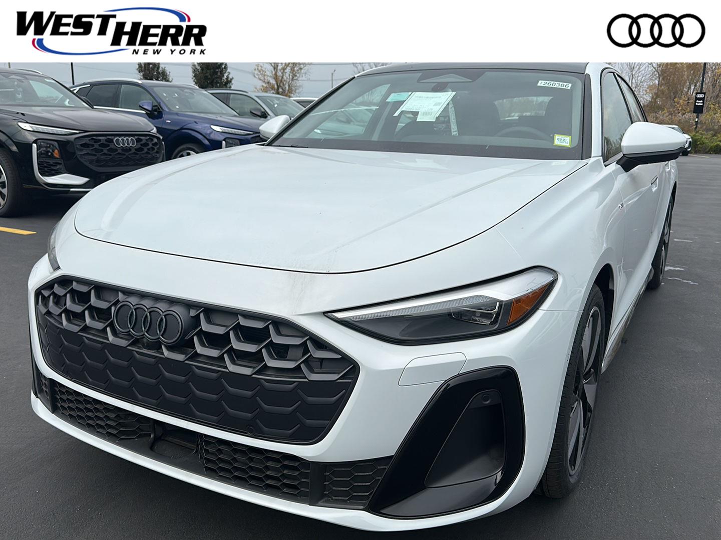 Glacier White Metallic 2026 Audi A5 Sedan All-Wheel Drive Automatic