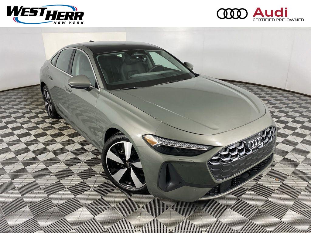 Gray Metallic 2025 Audi A5 quattro Prestige Sedan Sedan All-Wheel Drive 7-Speed Automatic