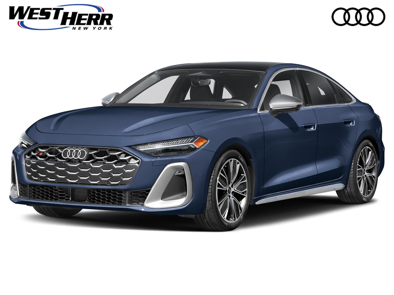 Firmament Blue Metallic 2026 Audi S5 Sedan All-Wheel Drive Automatic