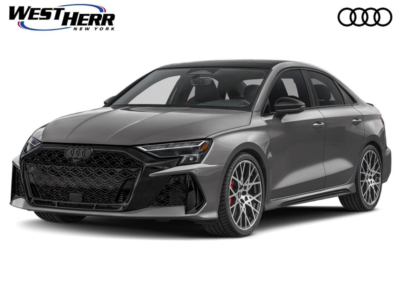 Gray 2026 Audi RS 3 Sedan All-Wheel Drive Automatic