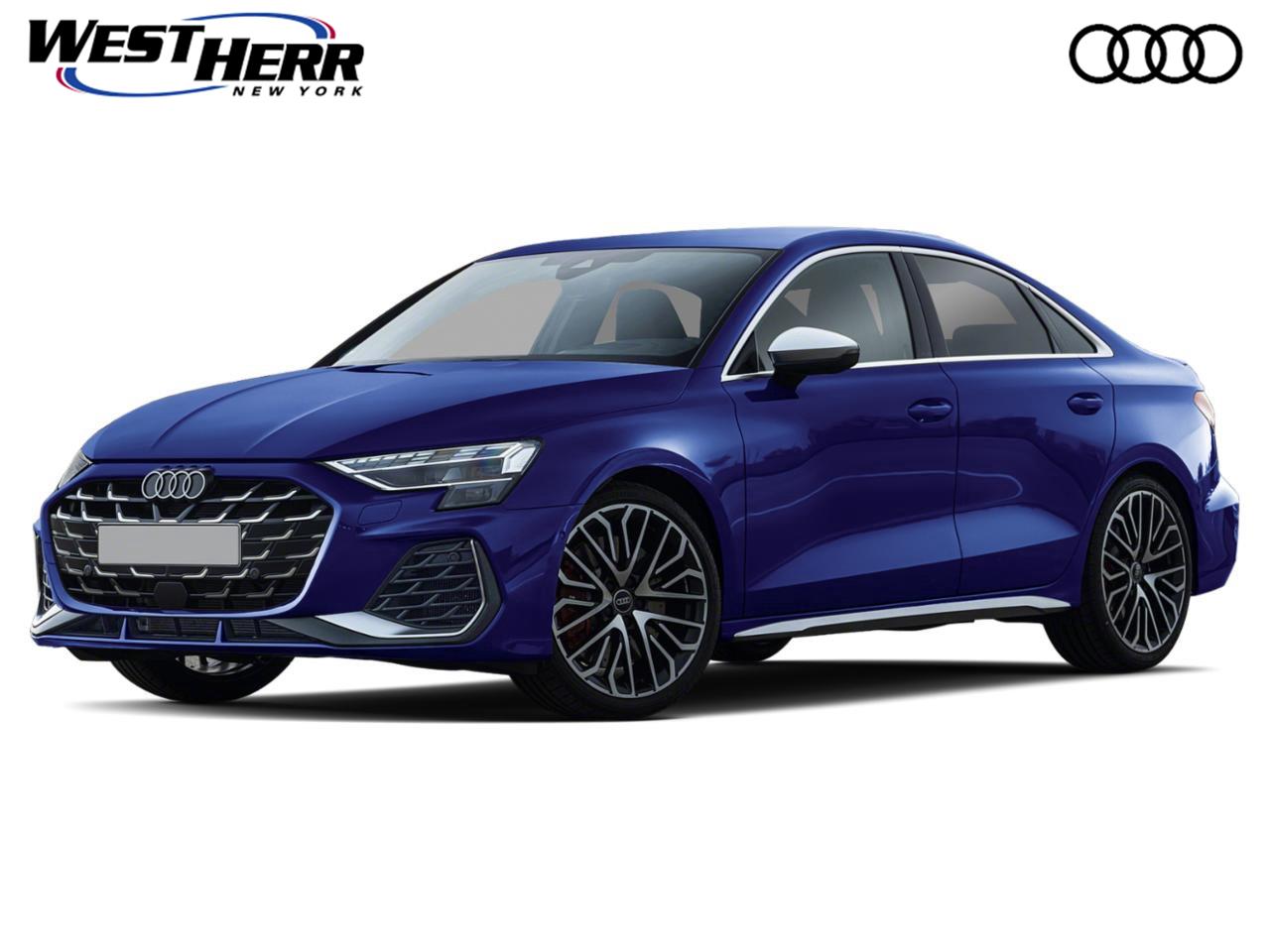 Mythos Black Metallic 2026 Audi S3 Sedan All-Wheel Drive Automatic