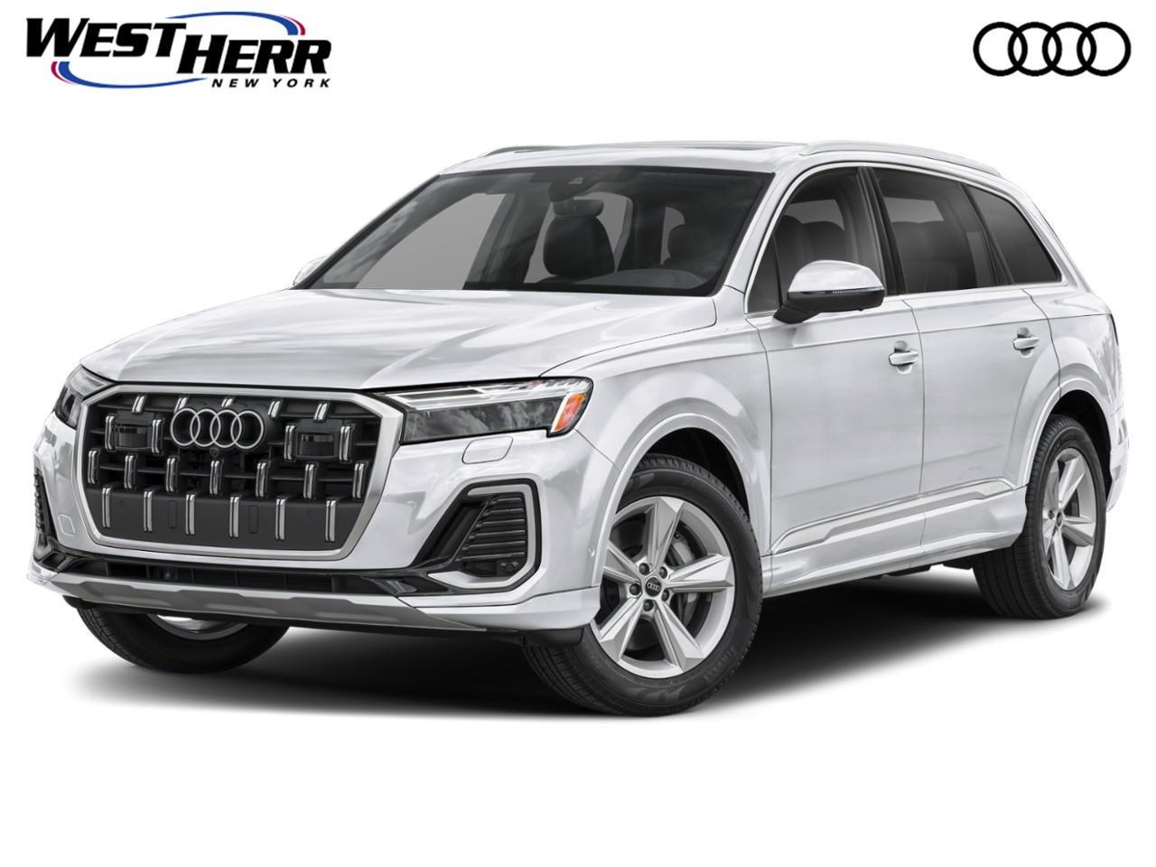 Glacier White Metallic 2026 Audi Q7 SUV / Crossover All-Wheel Drive Automatic