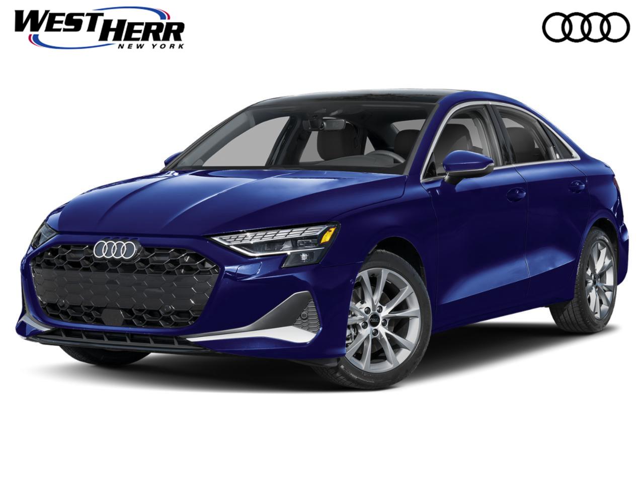 Navarra Blue Metallic 2026 Audi A3 Sedan All-Wheel Drive Automatic