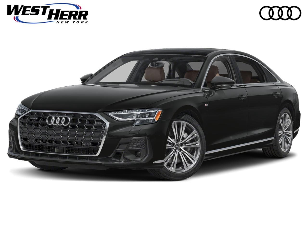 Mythos Black Metallic 2027 Audi A8 Sedan All-Wheel Drive Automatic