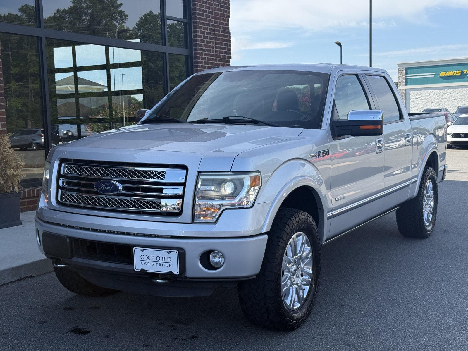 Ingot Silver Metallic 2014 Ford F-150 Pickup Truck Four-Wheel Drive 6-Speed Automatic