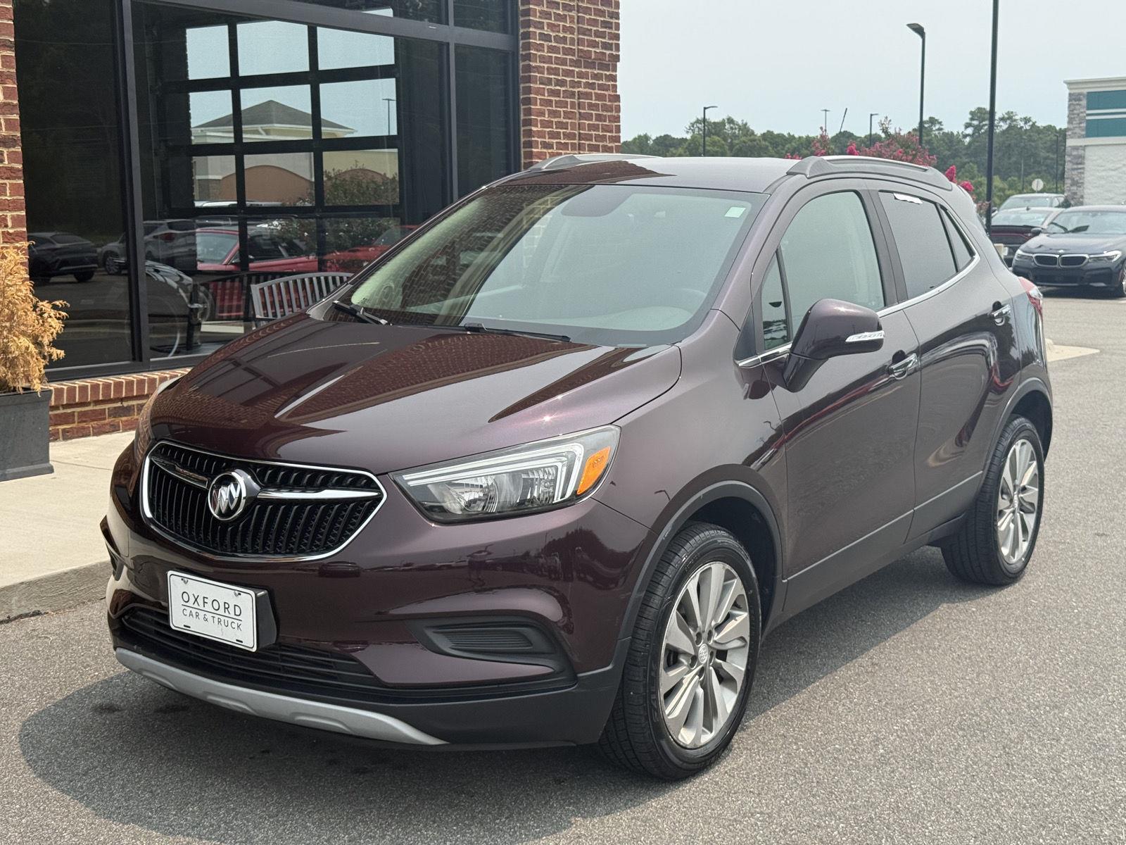 Black Cherry Metallic 2018 Buick Encore SUV / Crossover All-Wheel Drive 6-Speed Automatic Overdrive