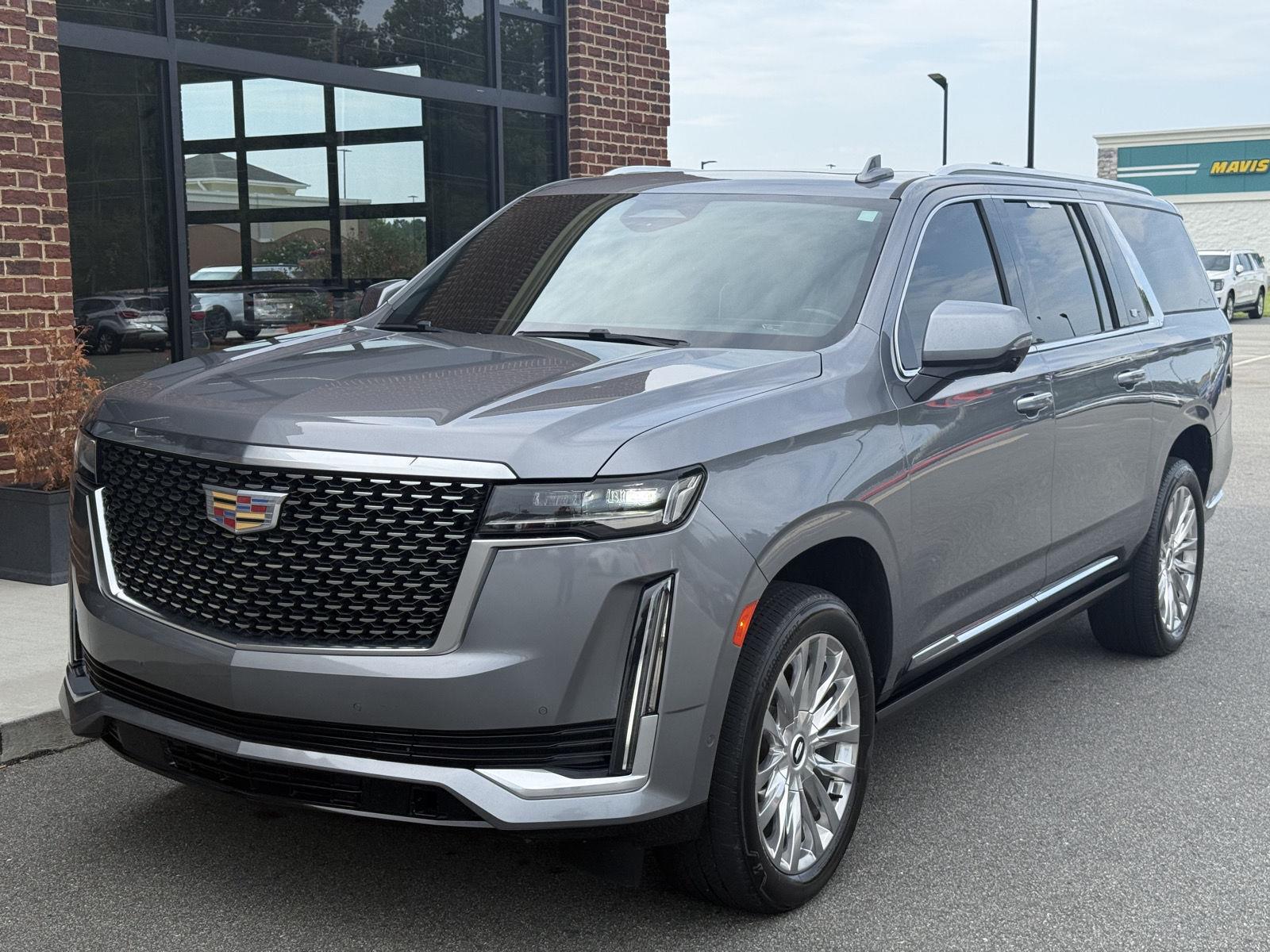 Galactic Gray Metallic 2022 Cadillac Escalade ESV SUV / Crossover Four-Wheel Drive Automatic