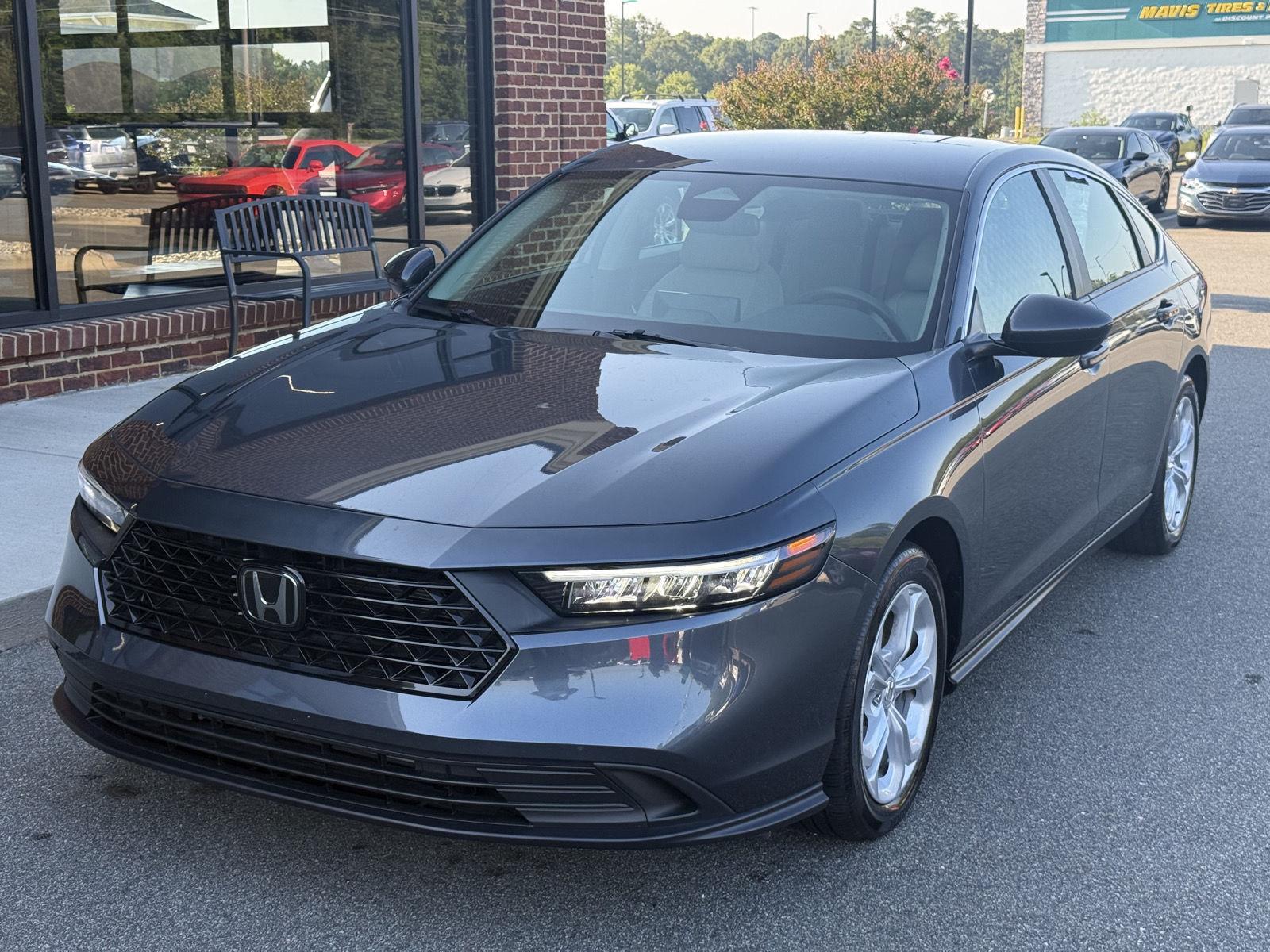 Meteorite Gray Metallic 2024 Honda Accord Sedan Front-Wheel Drive Continuously Variable Transmission