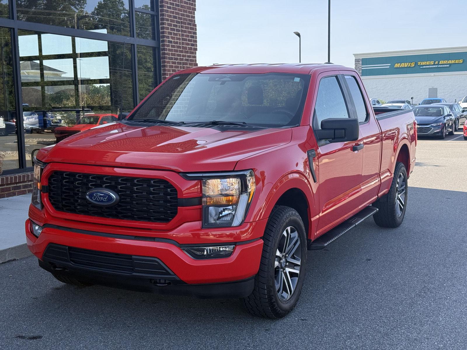 Race Red 2023 Ford F-150 Pickup Truck Four-Wheel Drive Automatic
