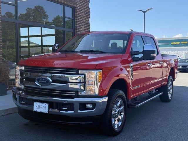 Race Red 2017 Ford F-250 Super Duty Pickup Truck Four-Wheel Drive 6-Speed Automatic