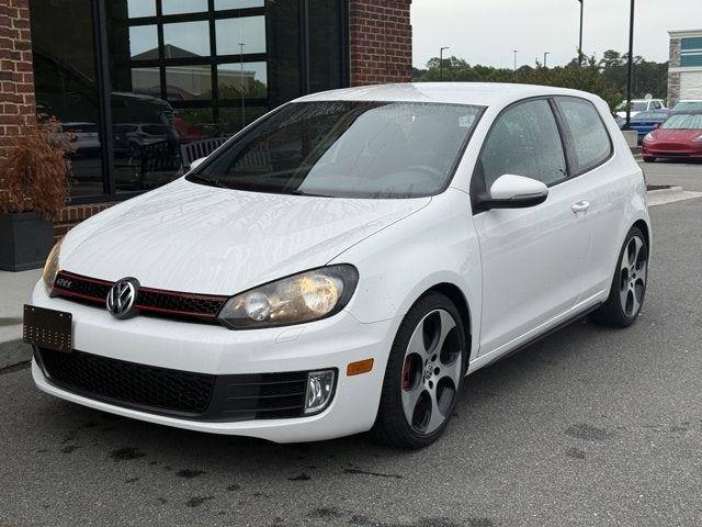 Candy White 2012 Volkswagen Golf GTI Hatchback Front-Wheel Drive Automatic