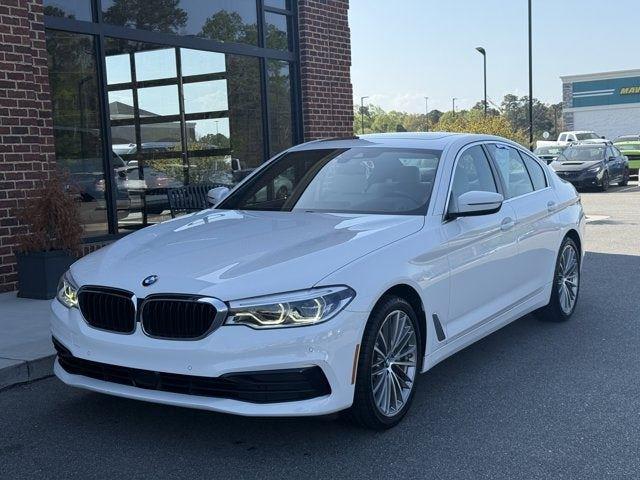 Alpine White 2019 BMW 5 Series Sedan All-Wheel Drive Automatic