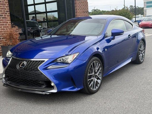 Ultrasonic Blue Mica 2.0 2016 Lexus RC Coupe All-Wheel Drive Automatic