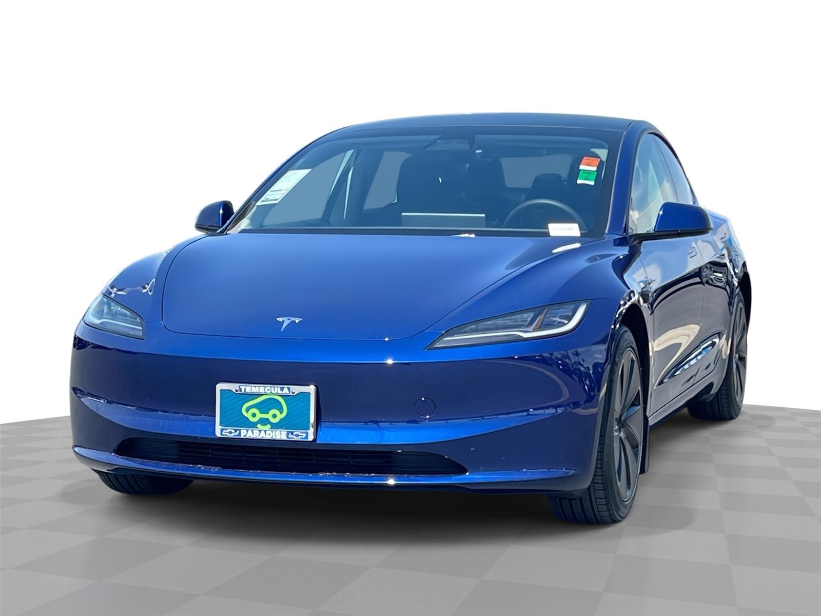 Deep Blue Metallic 2025 Tesla Model 3 Long Range RWD Sedan Rear-Wheel Drive Automatic
