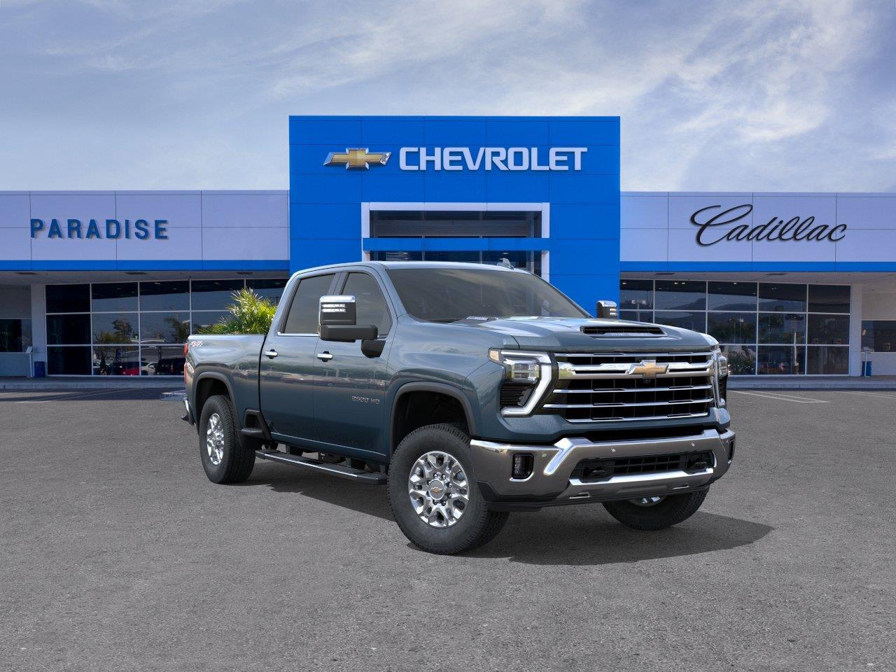 Lakeshore Blue Metallic 2026 Chevrolet Silverado 2500HD Pickup Truck Four-Wheel Drive Automatic