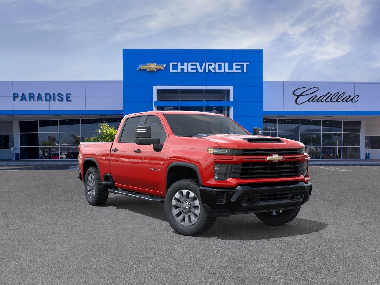 Red Hot 2026 Chevrolet Silverado 2500HD Pickup Truck Four-Wheel Drive Automatic