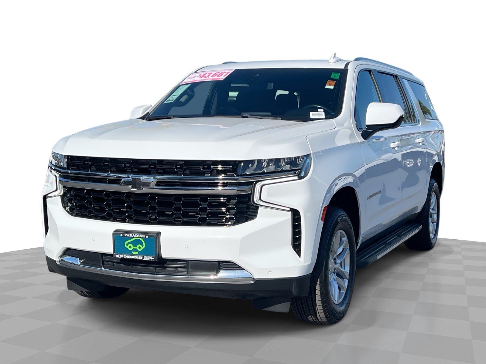 Summit White 2023 Chevrolet Suburban SUV / Crossover 4X2 Automatic
