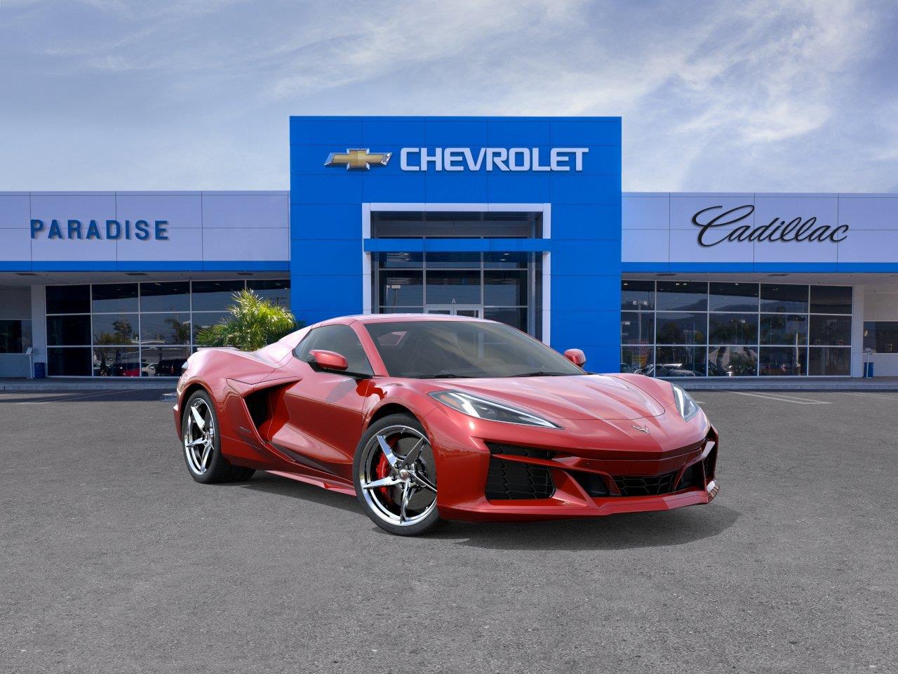 Red Mist Metallic Tintcoat 2026 Chevrolet Corvette E-Ray Convertible All-Wheel Drive 8-Speed Dual Clutch