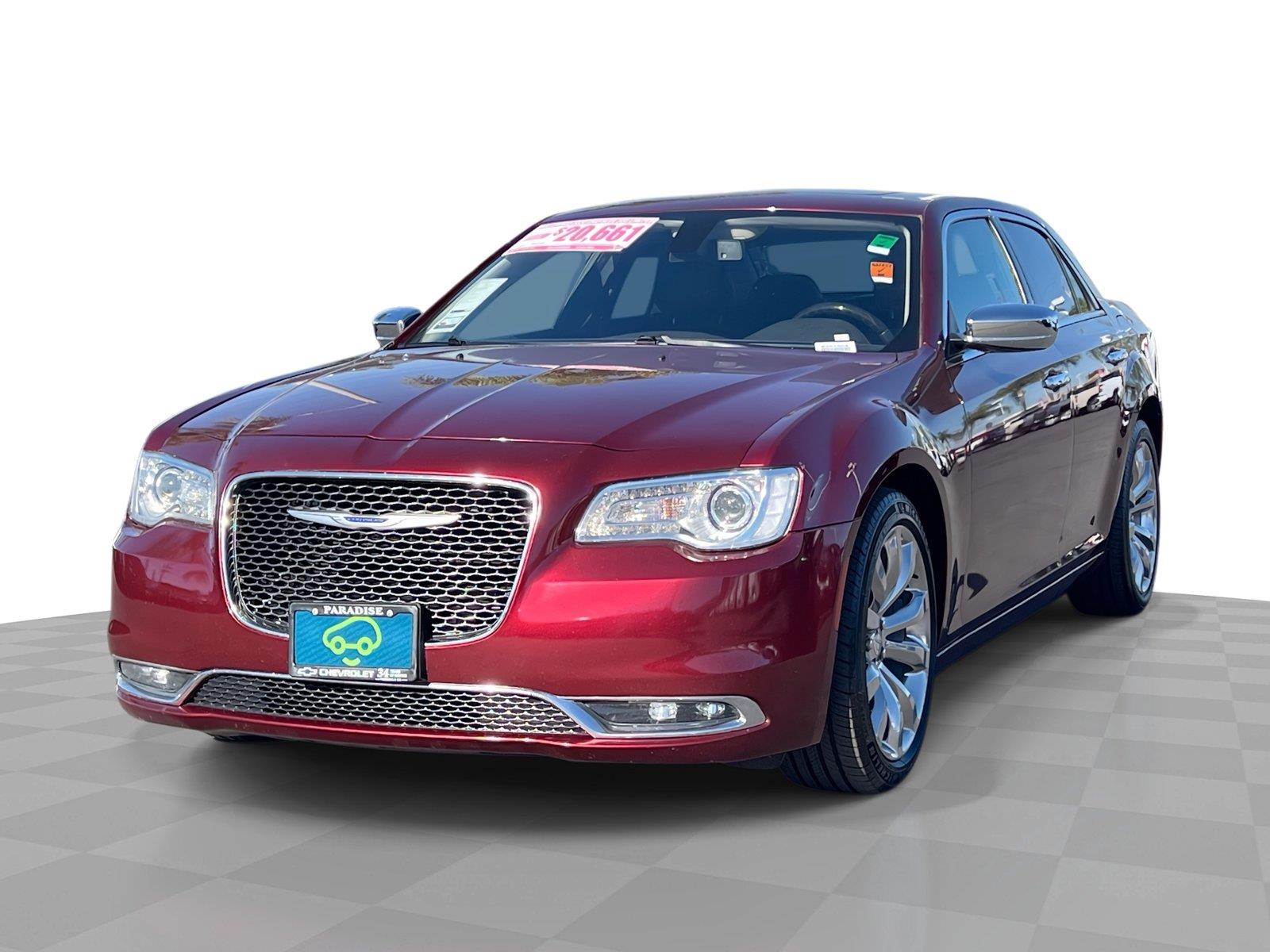 Velvet Red Pearlcoat 2020 Chrysler 300 Sedan Rear-Wheel Drive 8-Speed Automatic