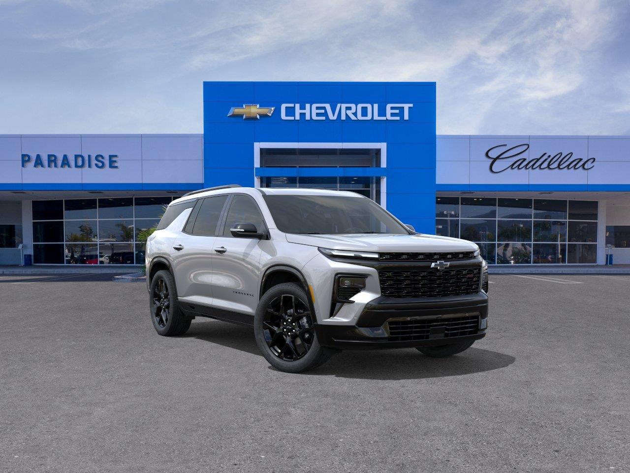 Sterling Gray Metallic 2026 Chevrolet Traverse SUV / Crossover Four-Wheel Drive 8-Speed Automatic