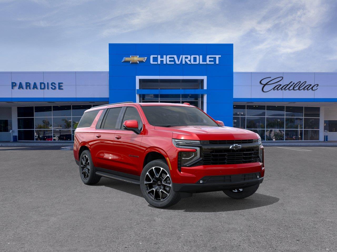 Radiant Red Tintcoat 2026 Chevrolet Suburban SUV / Crossover Four-Wheel Drive Automatic