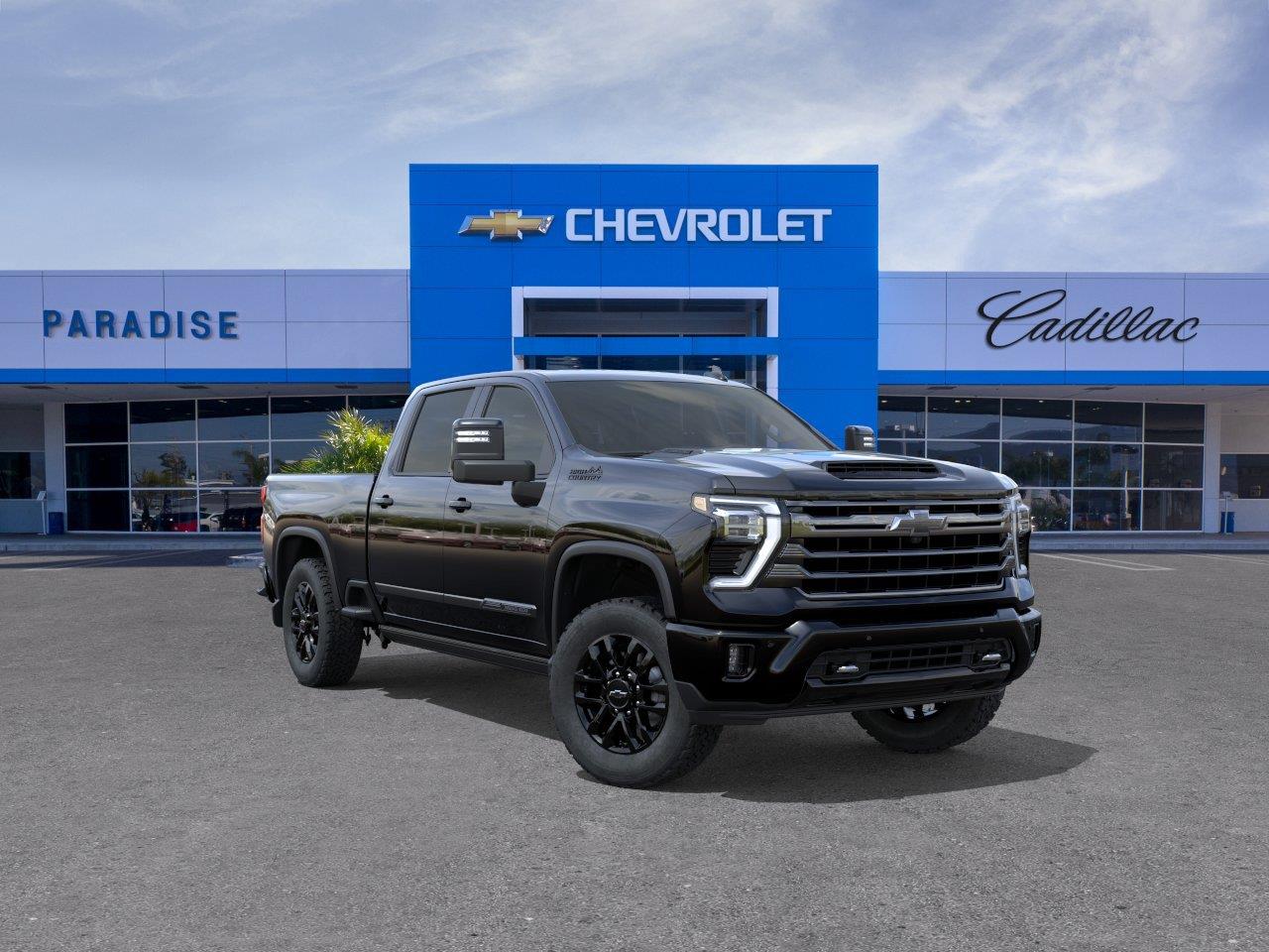 Black 2026 Chevrolet Silverado 2500HD Pickup Truck Four-Wheel Drive Automatic