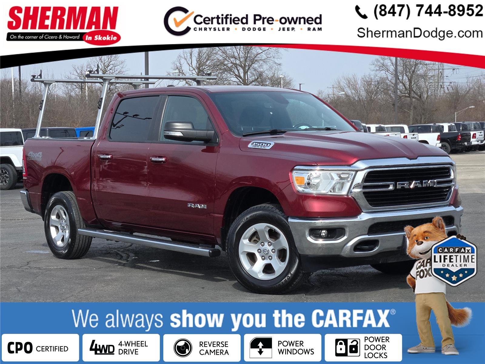 2019 RAM 1500 Big Horn Crew Cab 4WD