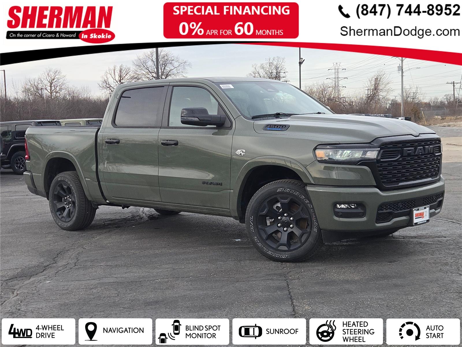 2026 RAM 1500 Big Horn Crew Cab 4WD