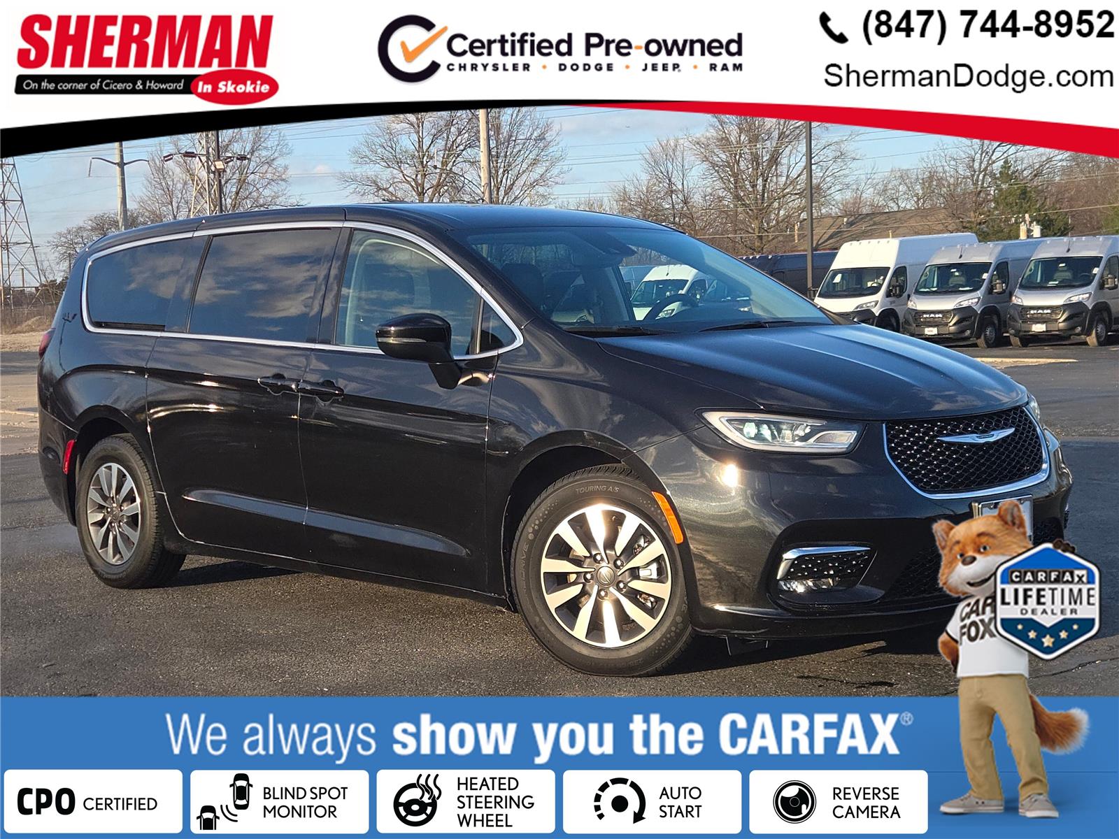 2023 Chrysler Pacifica Hybrid Touring L FWD