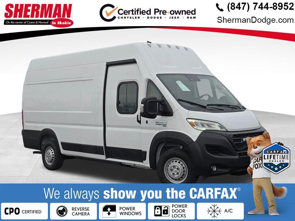 Bright White Clearcoat 2024 RAM ProMaster Van Front-Wheel Drive 1-Speed Automatic