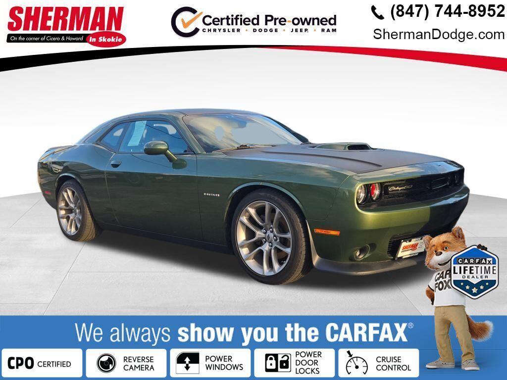 Green 2020 Dodge Challenger R/T 50th Anniversary RWD Coupe Rear-Wheel Drive 8-Speed Automatic