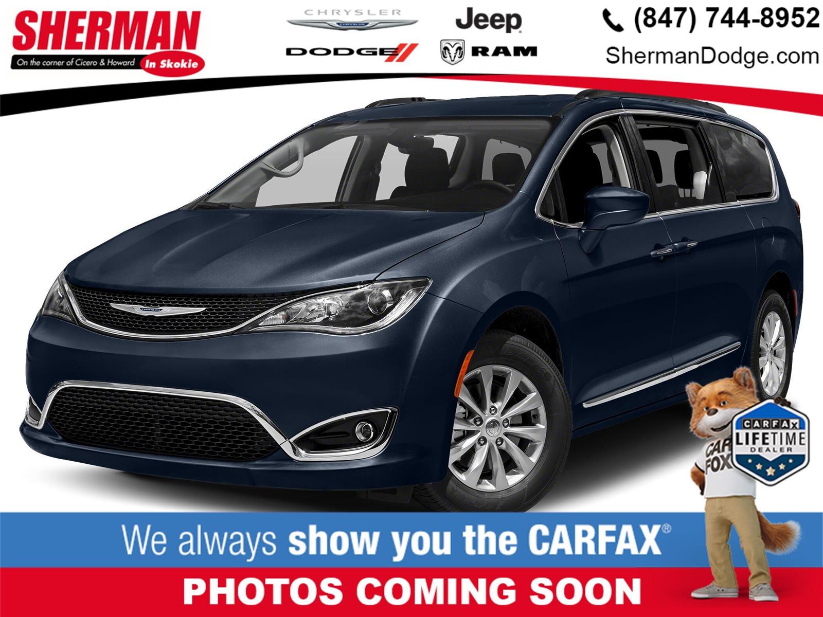 Jazz Blue Pearlcoat 2018 Chrysler Pacifica Touring L Plus FWD Minivan Front-Wheel Drive 9-Speed Automatic